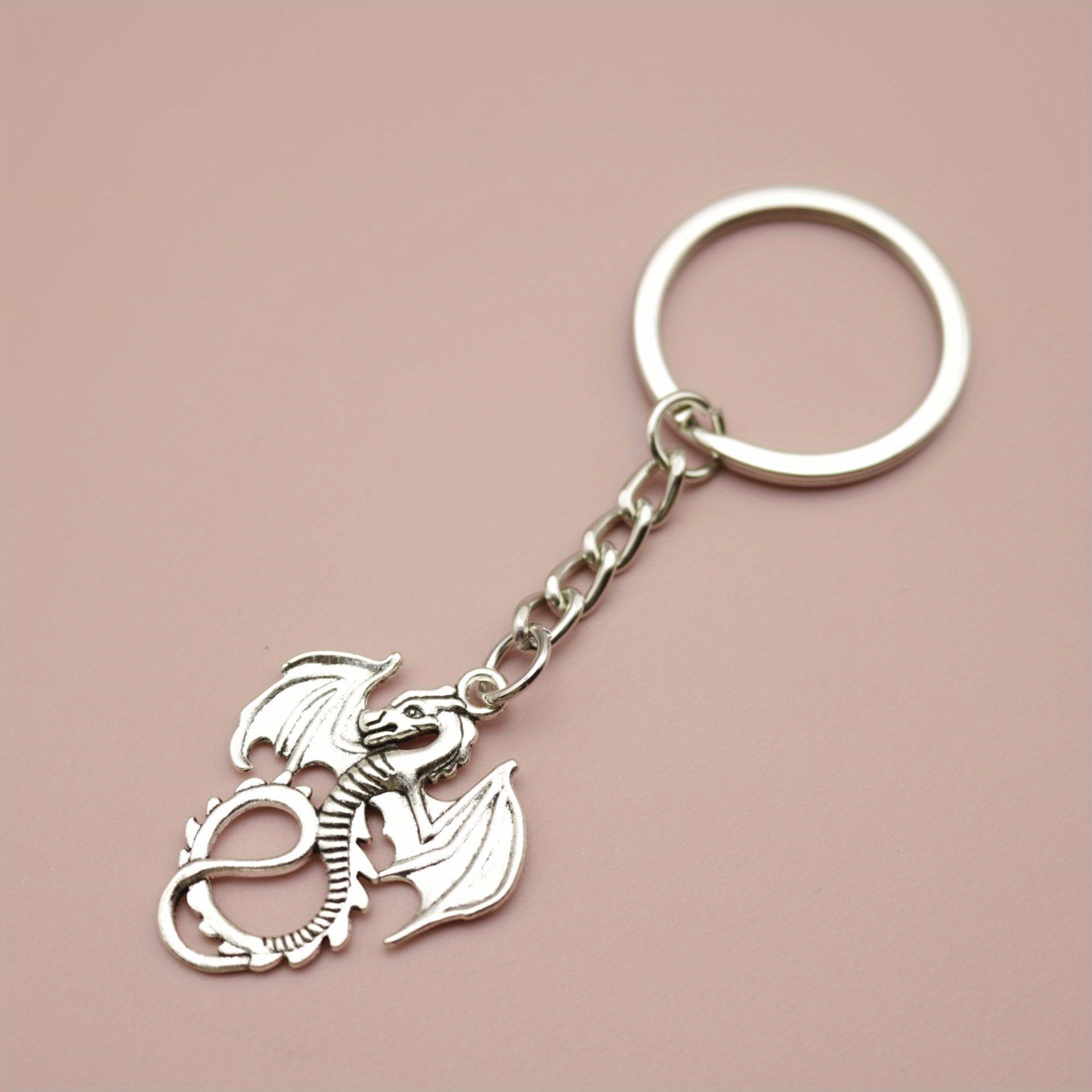 Vintage Fashion Instagram - Vintage-style cartoon dragon keychain in Instagram