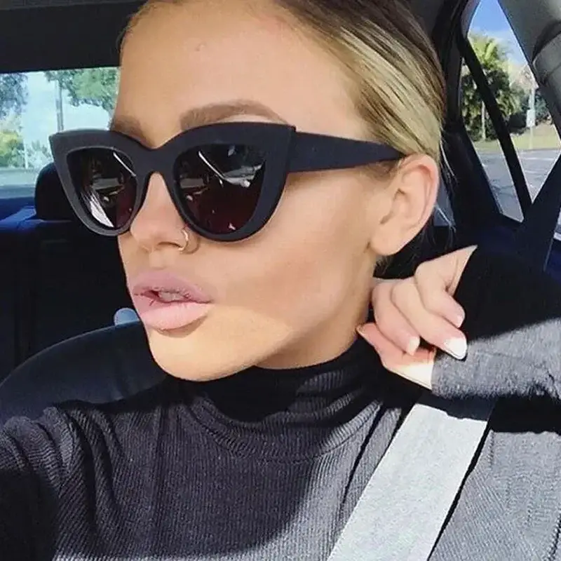 Vintage Fashion De - Cat Eye Vintage Sunglasses Women Men