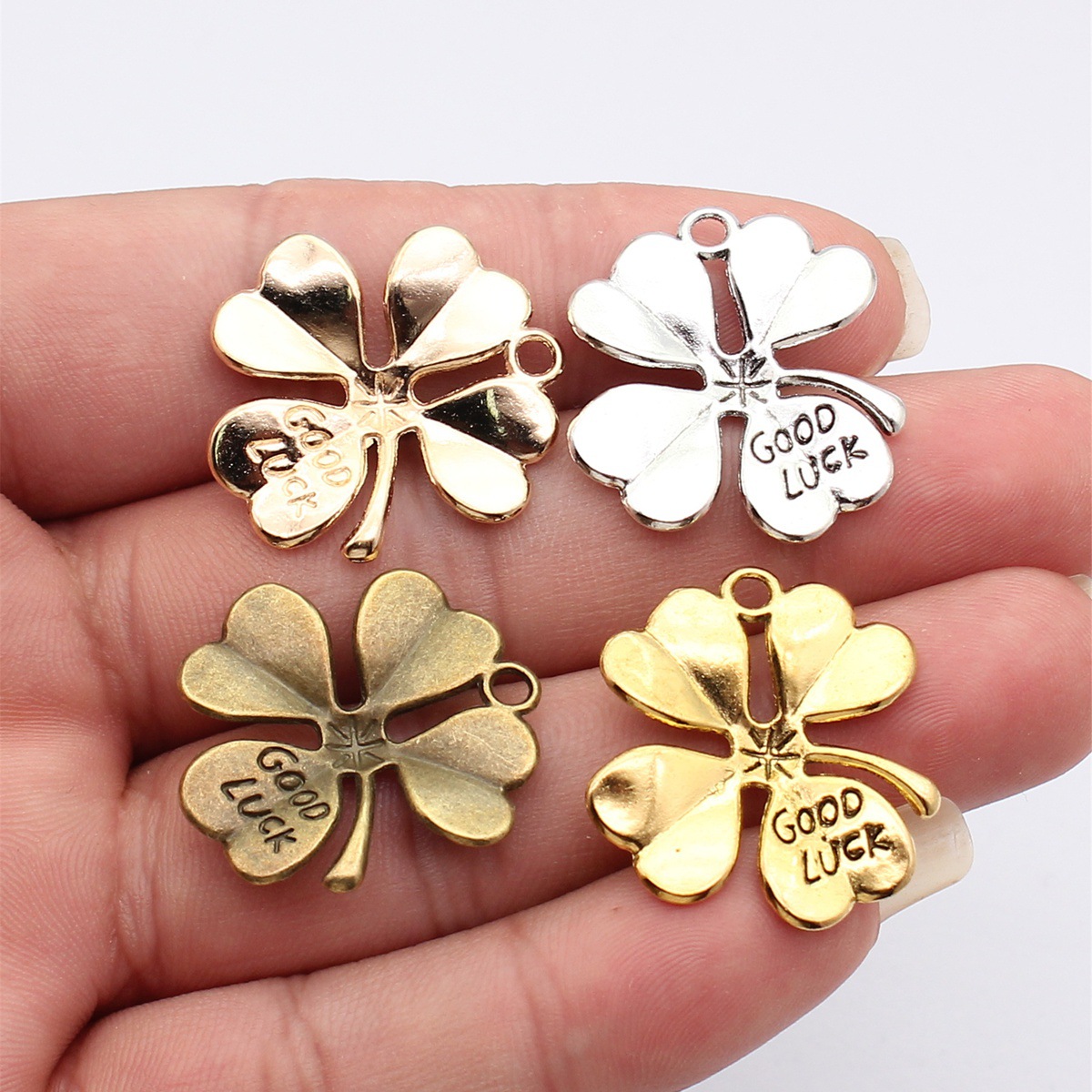 Vintage Fashion Theme - WYSIWYG 5pcs 28x26mm Kc Gold Color