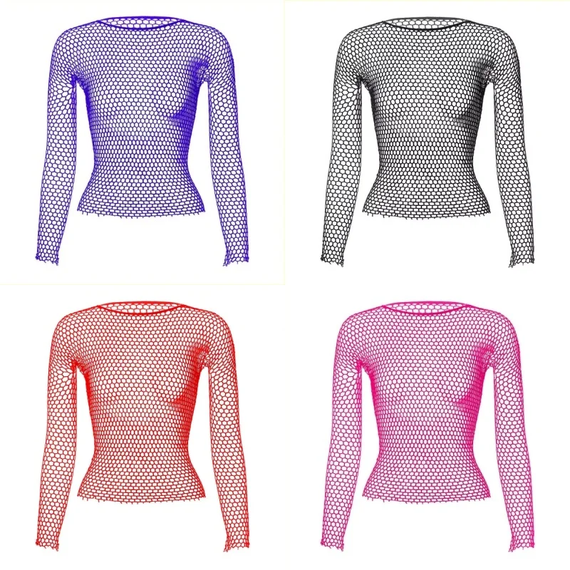 Vintage Fashion Outfits Men - Party Fashion Hollow Out Basic T