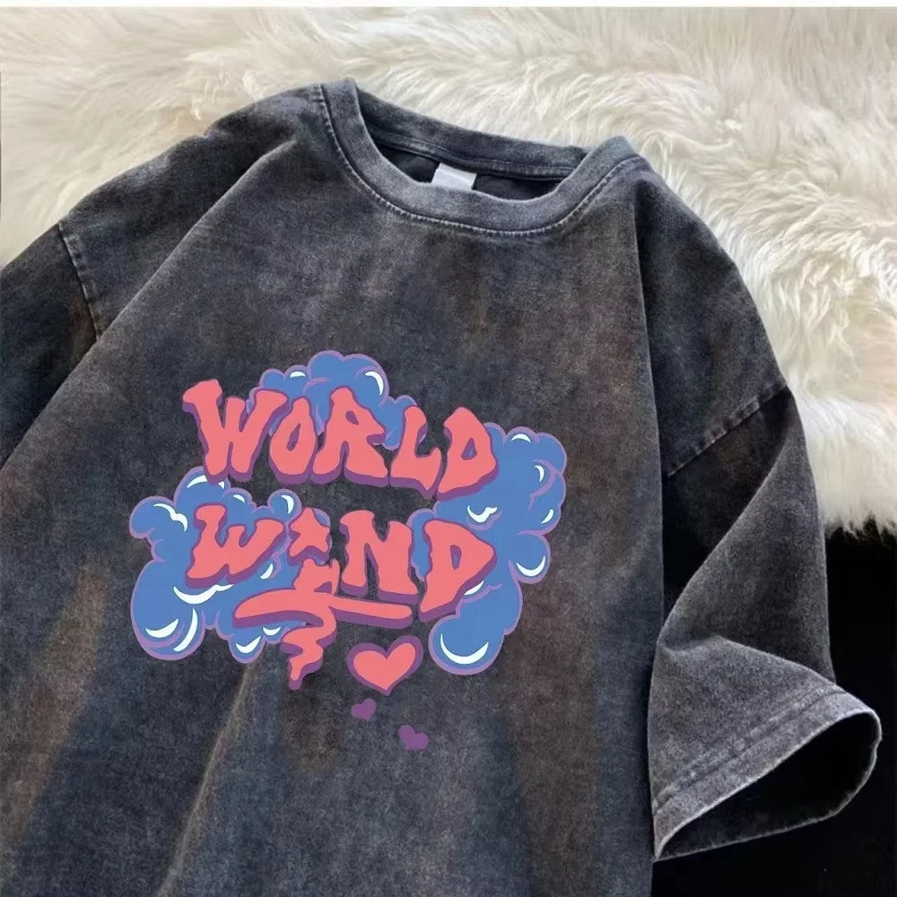 2025 Water-wash vintage t-shir - Vintage Fashion Trends 2025 리뷰 및 가격