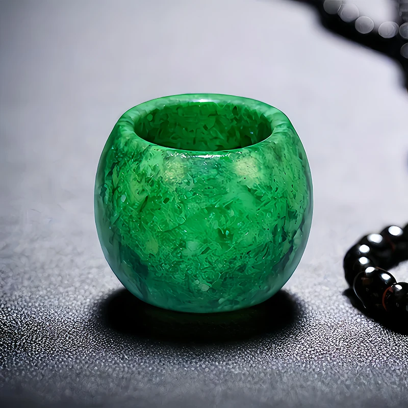 22mm Green Real Jade Rings for - Vintage Fashion Guild 리뷰 및 가격
