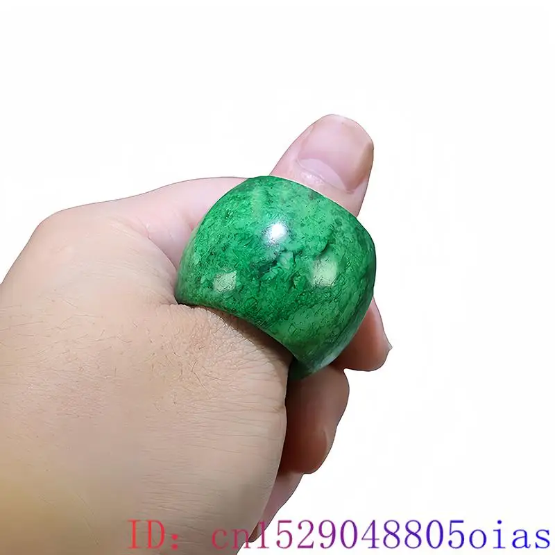 22mm Green Real Jade Rings for - Vintage Fashion Guild 리뷰 및 가격