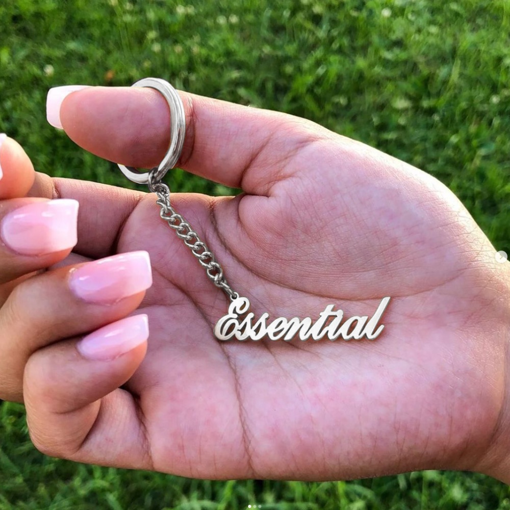 Custom Old English Keychain Pe - Vintage Fashion Names 리뷰 및 가격