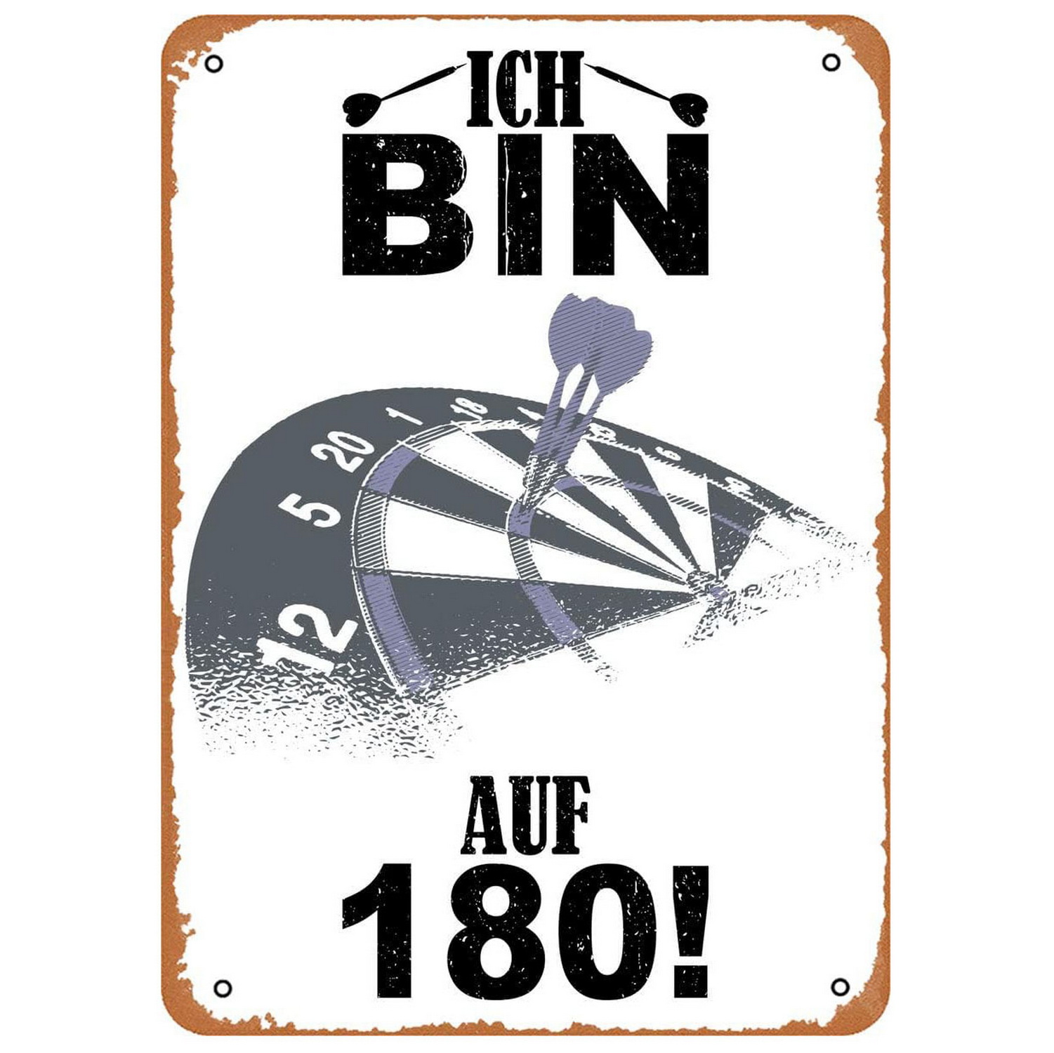 Vintage Darts & Beer Tin Sign, - Vintage Fashion Plates 리뷰 및 가격