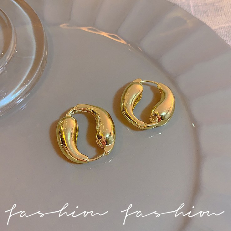 Korean Fashion Gold Color U Ea - Vintage Fashion Guild 리뷰 및 가격