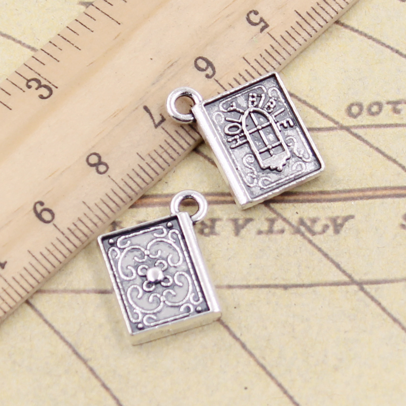 10pcs Charms book holy bible 1 - Vintage Fashion Coloring Book 리뷰 및 가격