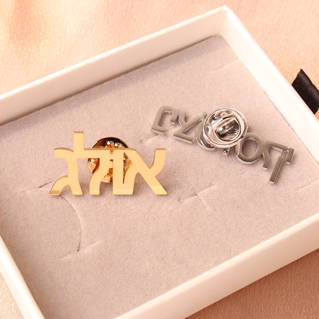 Custom Hebrew Brooch Personali - Vintage Fashion Names 리뷰 및 가격