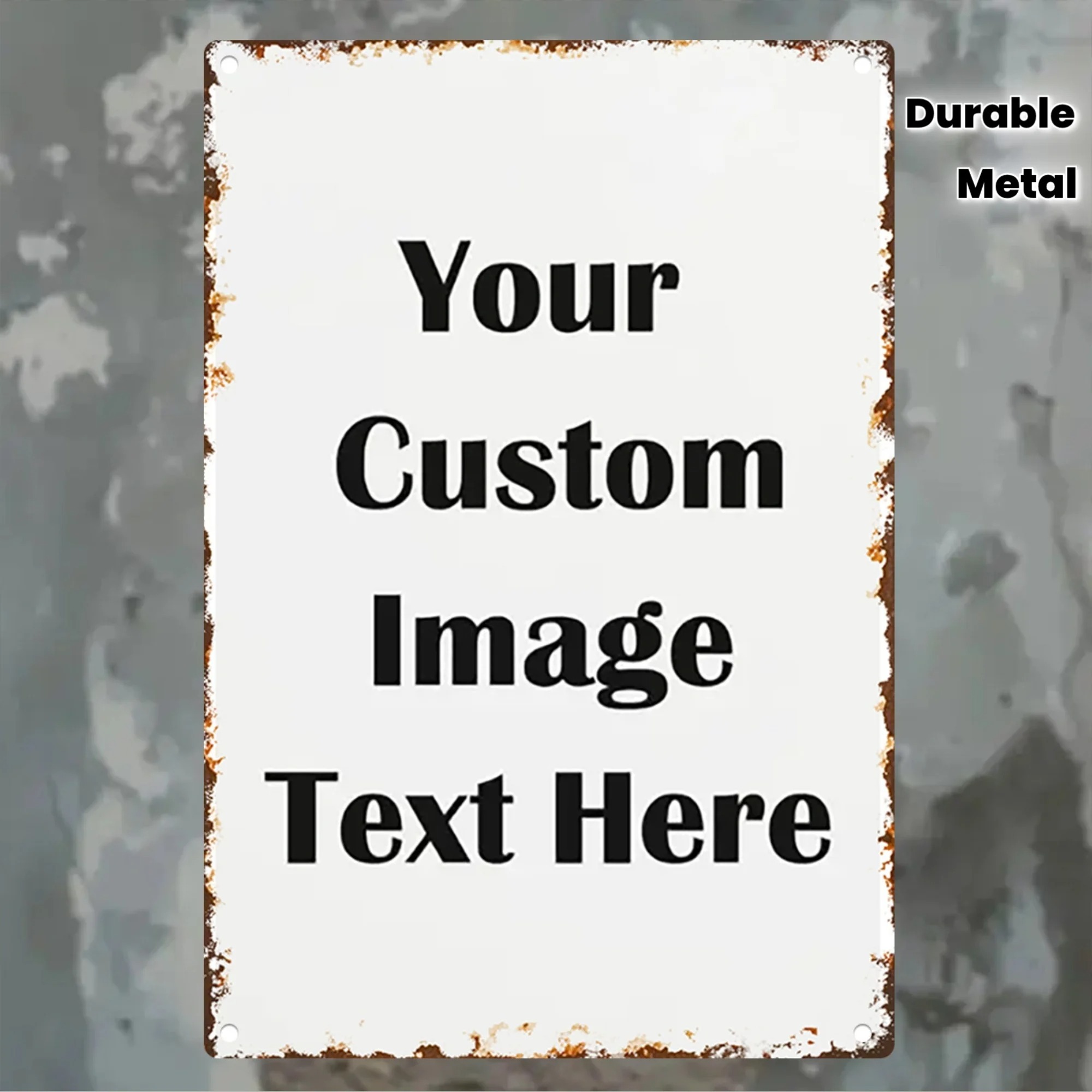 Custom Photo & Text Tin Sign - - Vintage Fashion Plates 리뷰 및 가격