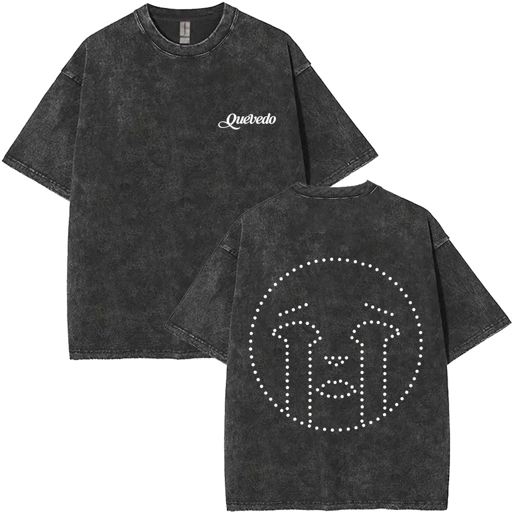 Washed Vintage Rapper Quevedo  - Vintage Fashion Trends 2025 리뷰 및 가격