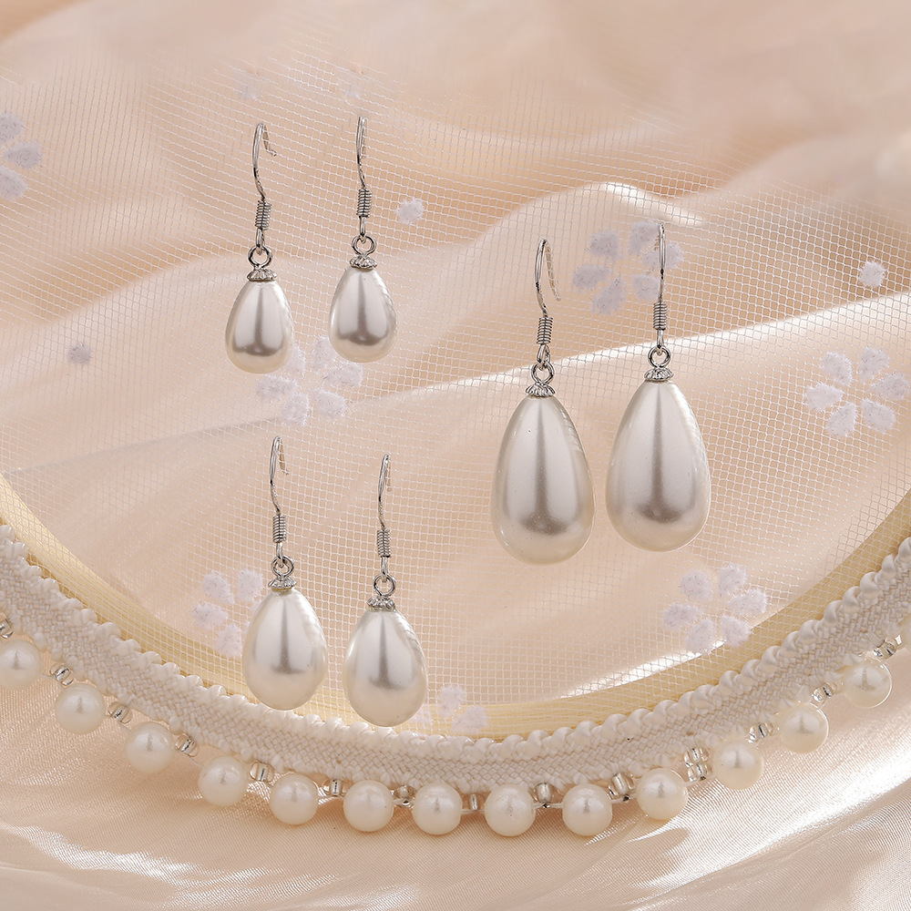 Korea Vintage Oval Drop Water  - Vintage Fashion Korea 리뷰 및 가격