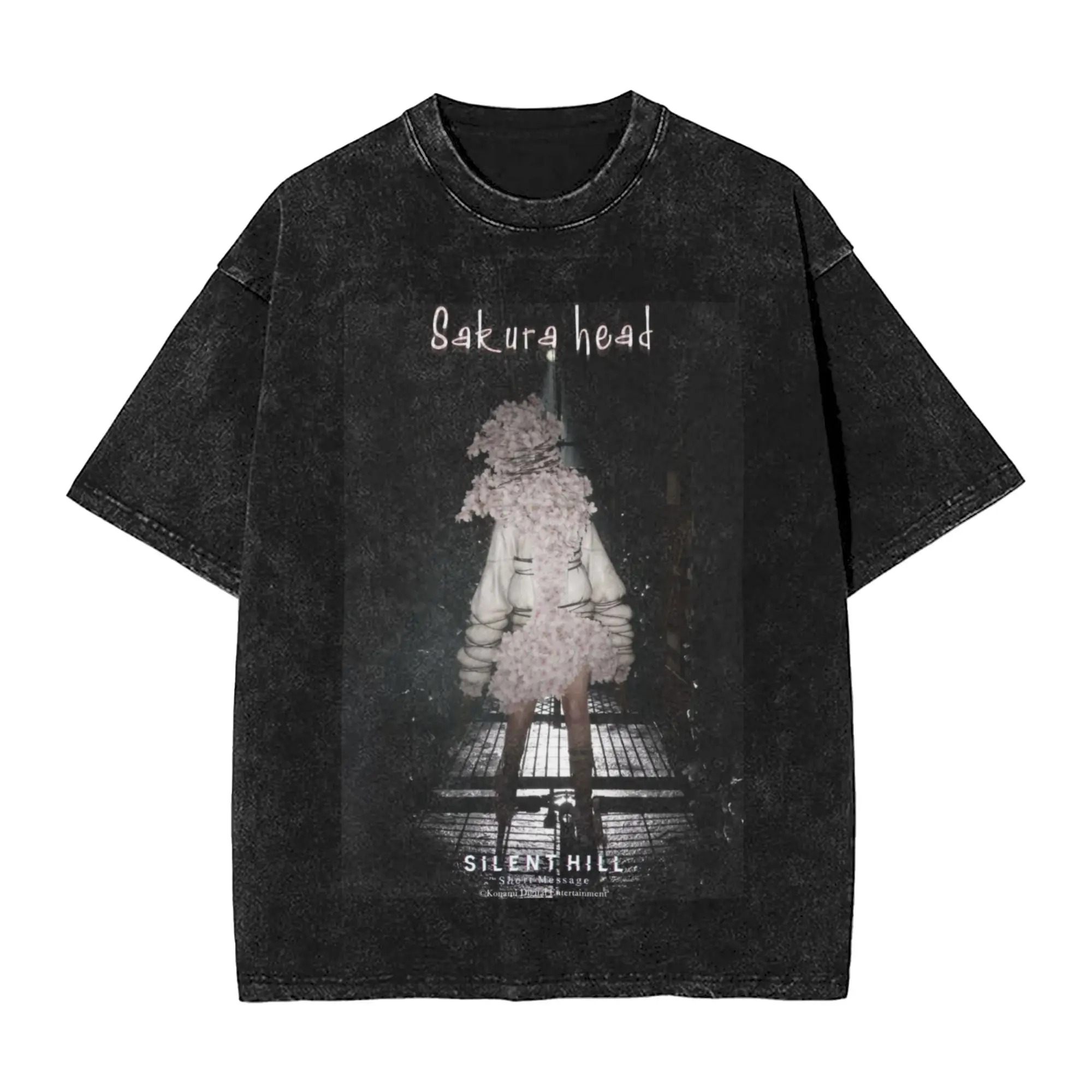 2025 New Horror Game Tees Grap - Vintage Fashion Outfits Men 리뷰 및 가격