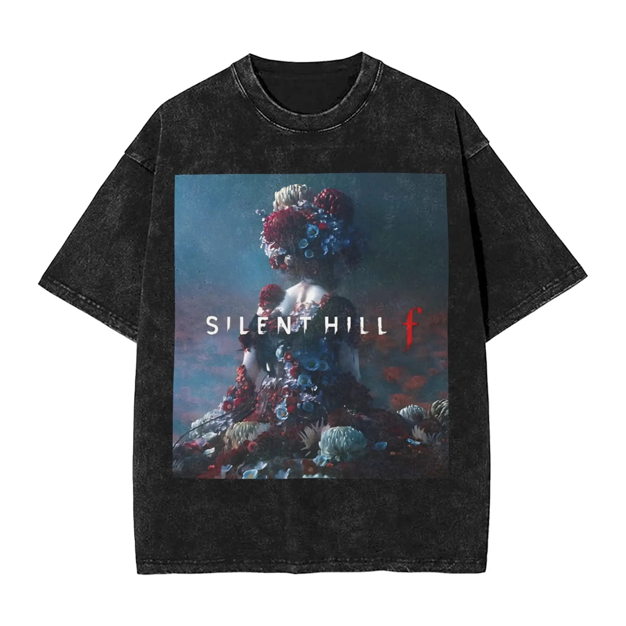 2025 New Horror Game Tees Grap - Vintage Fashion Outfits Men 리뷰 및 가격