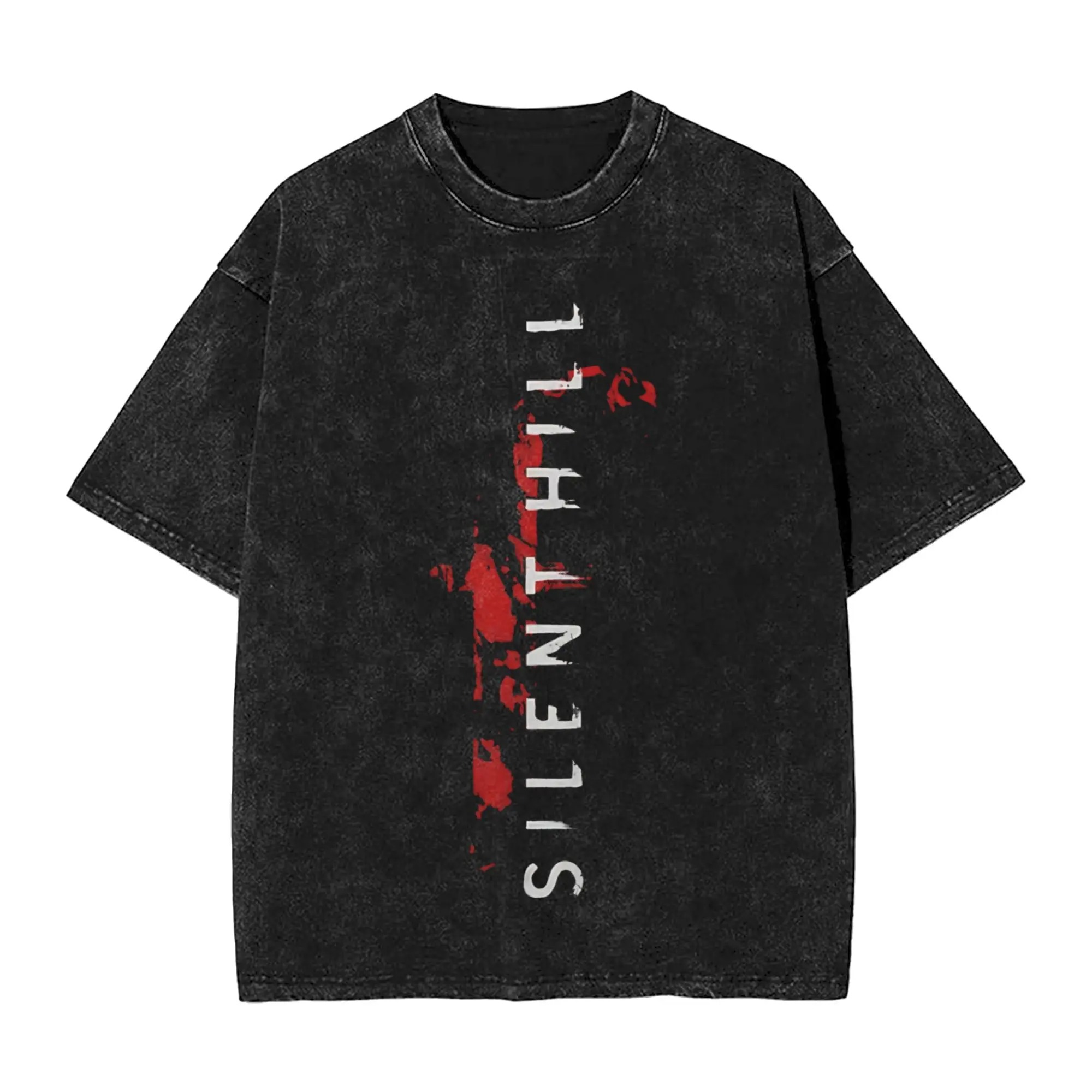 2025 New Horror Game Tees Grap - Vintage Fashion Outfits Men 리뷰 및 가격