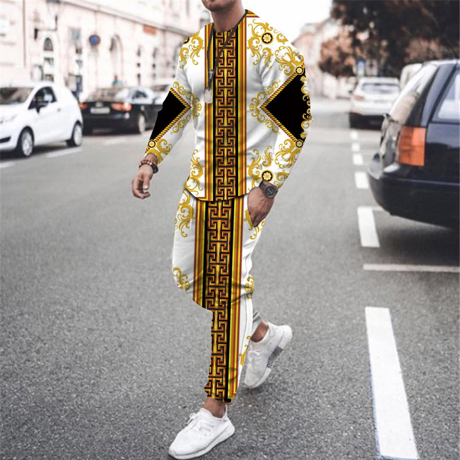 Men's T-Shirts Sets Luxury Vin - Vintage Fashion Outfits Men 리뷰 및 가격