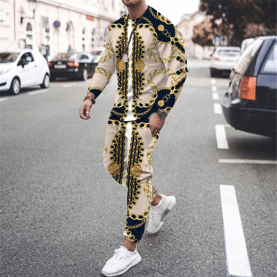 Men's T-Shirts Sets Luxury Vin - Vintage Fashion Outfits Men 리뷰 및 가격