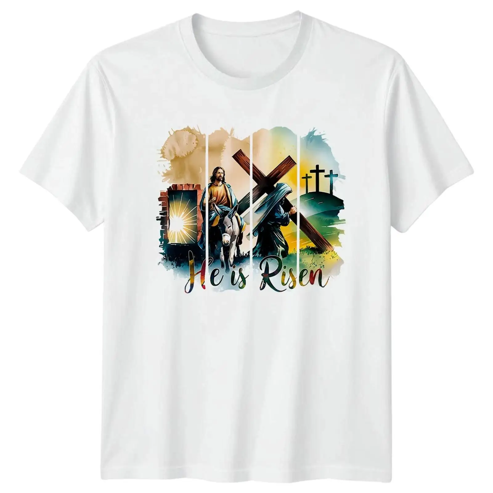 He Is Risen Christianity Relig - Vintage Fashion Herren 리뷰 및 가격