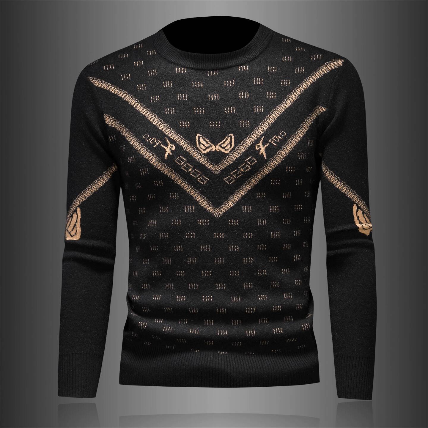 Vintage Fashion Sweater Men Wi - Vintage Fashion Outfits Men 리뷰 및 가격