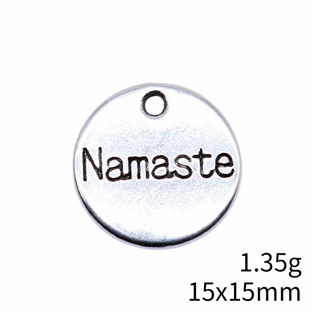 10pcs 15x15mm Antique Silver C - Vintage Fashion Theme 리뷰 및 가격
