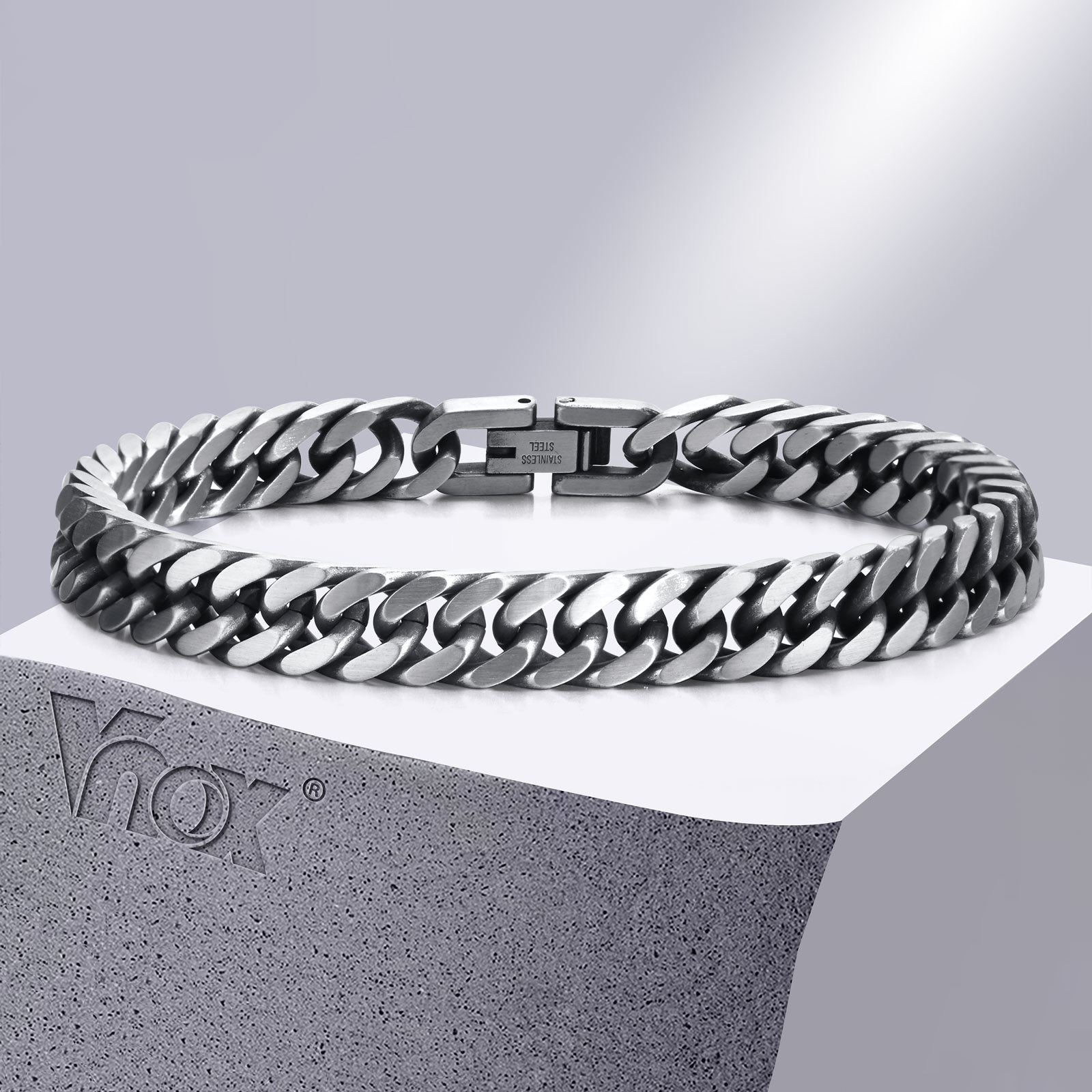 Vnox Chunky Retro Cuban Chain  - Vintage Fashion Outfits Men 리뷰 및 가격