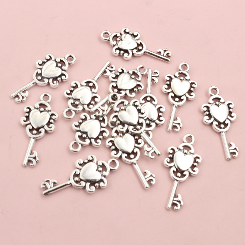 50pcs Vintage Small Key Charms - Vintage Fashion Theme 리뷰 및 가격