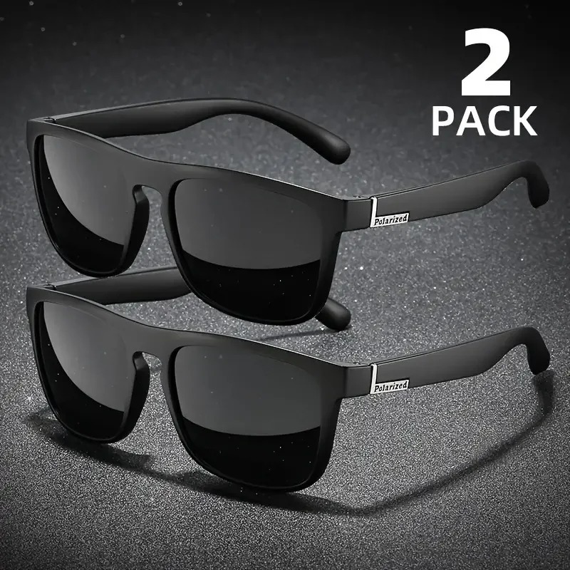 2PCS Fashion Square Sunglasses - Vintage Fashion De 리뷰 및 가격