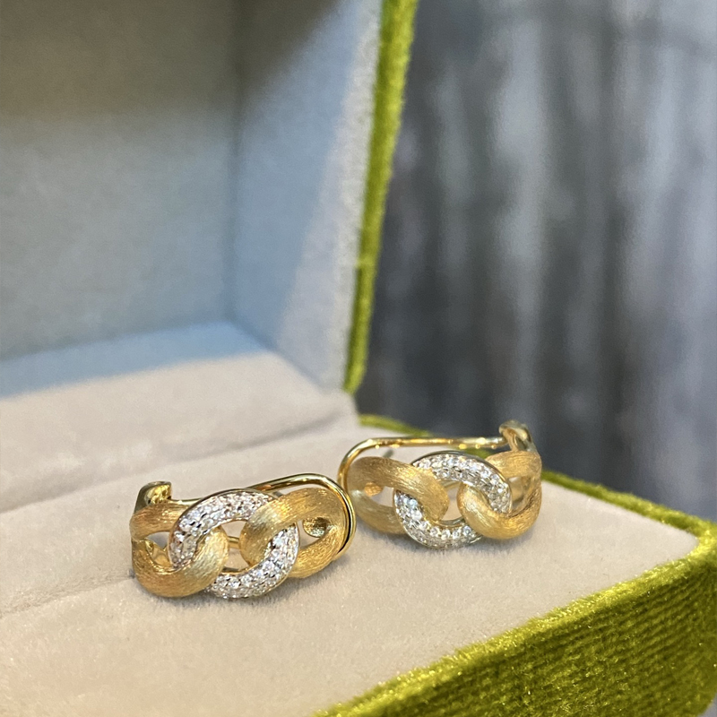 Aazuo 18K Yellow Gold Real Dia - Vintage Fashion Rings For Women 리뷰 및 가격