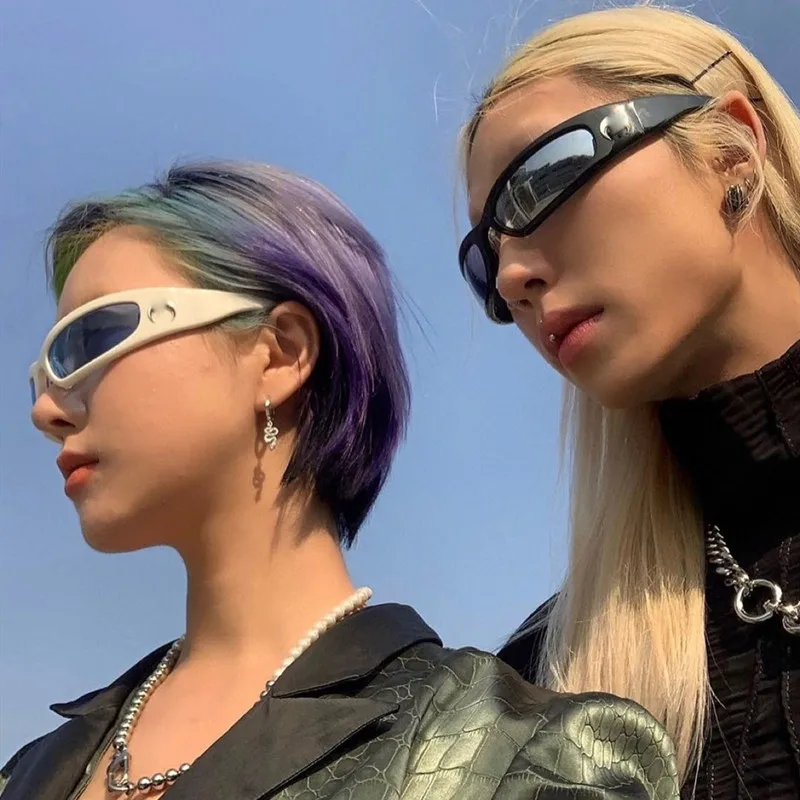 Resin Y2K Glasses Tiktok Lense - Vintage Fashion Tiktok 리뷰 및 가격