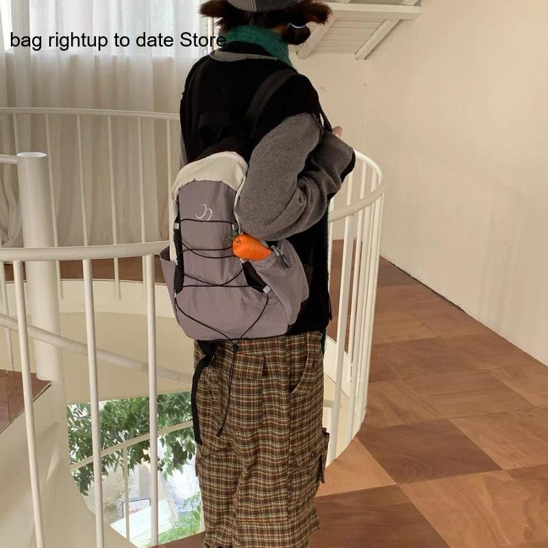 Casual Contrast Color Backpack - Vintage Fashion Coloring Book 리뷰 및 가격