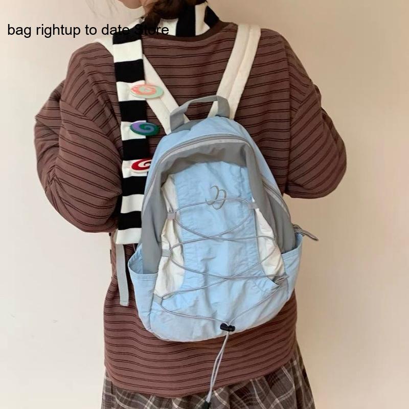 Casual Contrast Color Backpack - Vintage Fashion Coloring Book 리뷰 및 가격