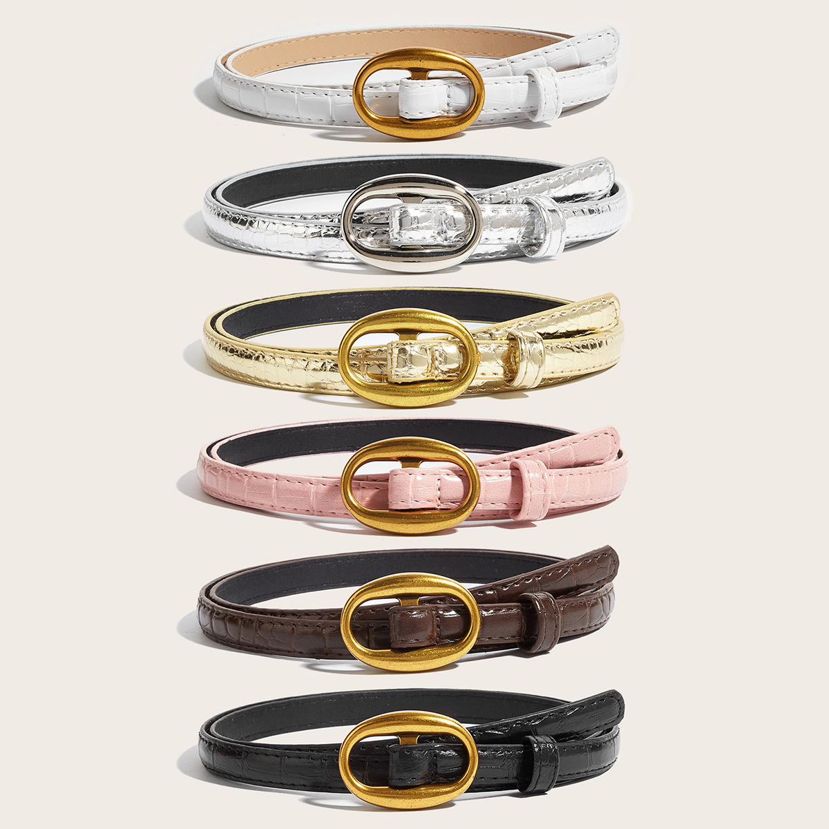 Women's Casual Slim Waist Belt - Vintage Fashion Instagram 리뷰 및 가격