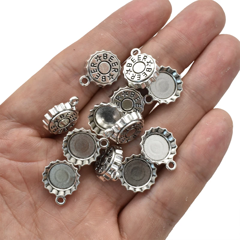 15PCS Antique Silver Plated Be - Vintage Fashion Theme 리뷰 및 가격