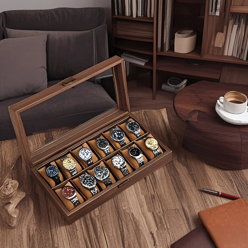 2/3/6/10/12 Slot Pu Leather Wa - Vintage Fashion Tags 리뷰 및 가격