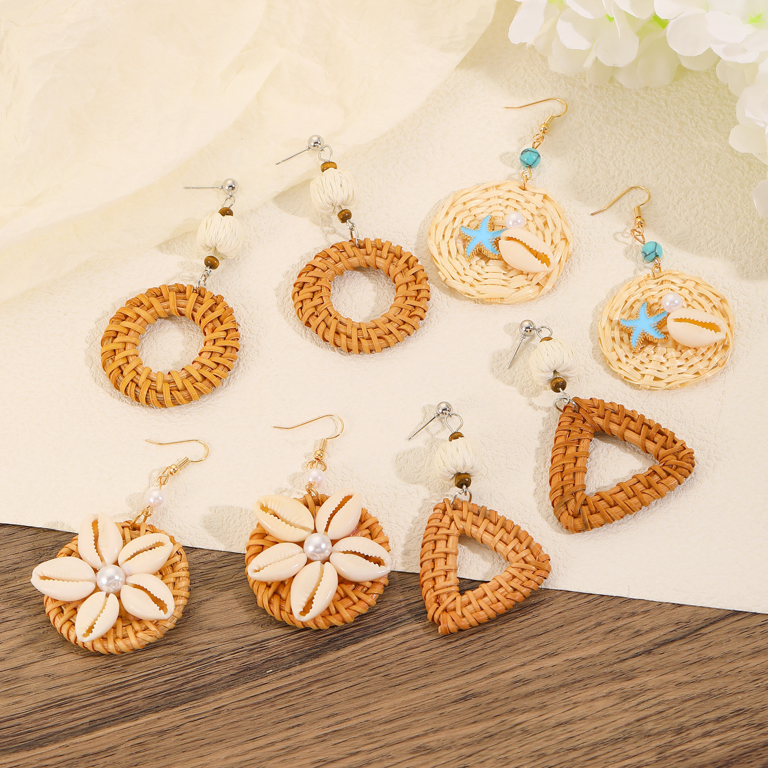 Summer Bohemian Handwoven Drop - Vintage Fashion Guild 리뷰 및 가격