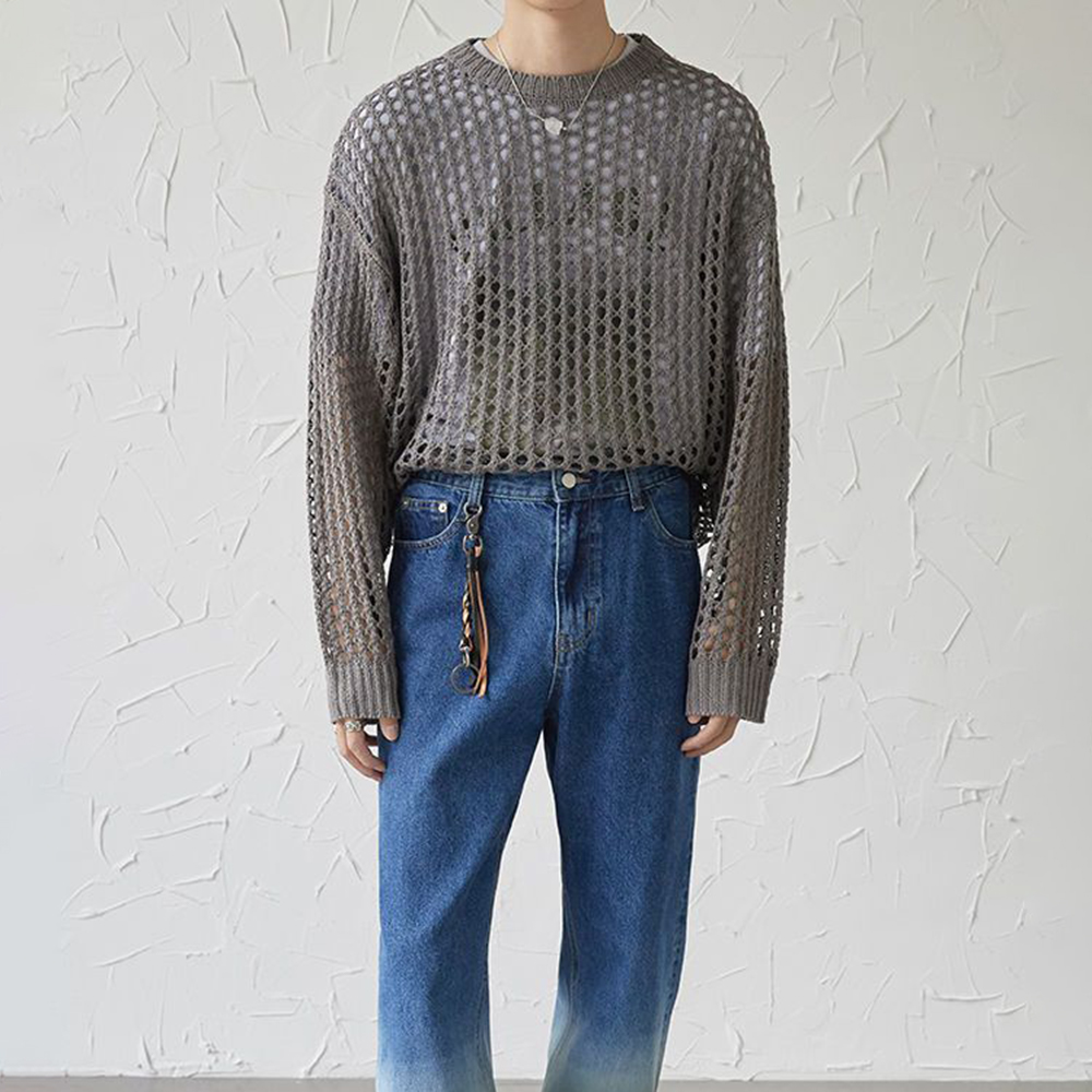 Mens Y2k Hollow Out Outfits Se - Vintage Fashion Outfits Men 리뷰 및 가격