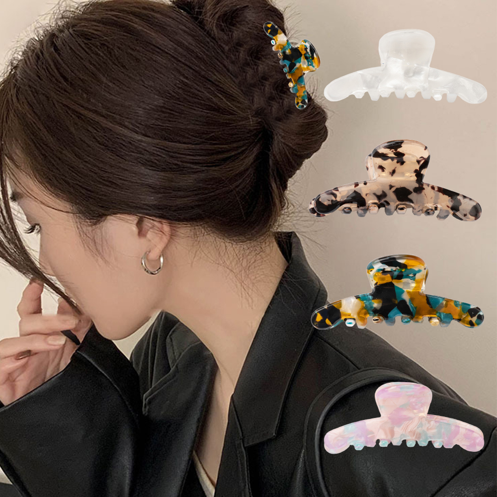Elegant Acetate Hair Claw For  - Vintage Fashion Guild 리뷰 및 가격