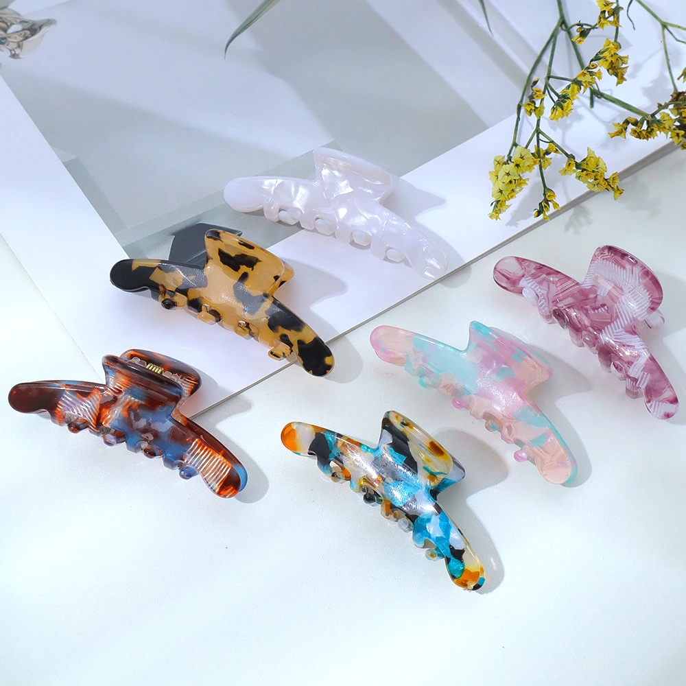 Elegant Acetate Hair Claw For  - Vintage Fashion Guild 리뷰 및 가격