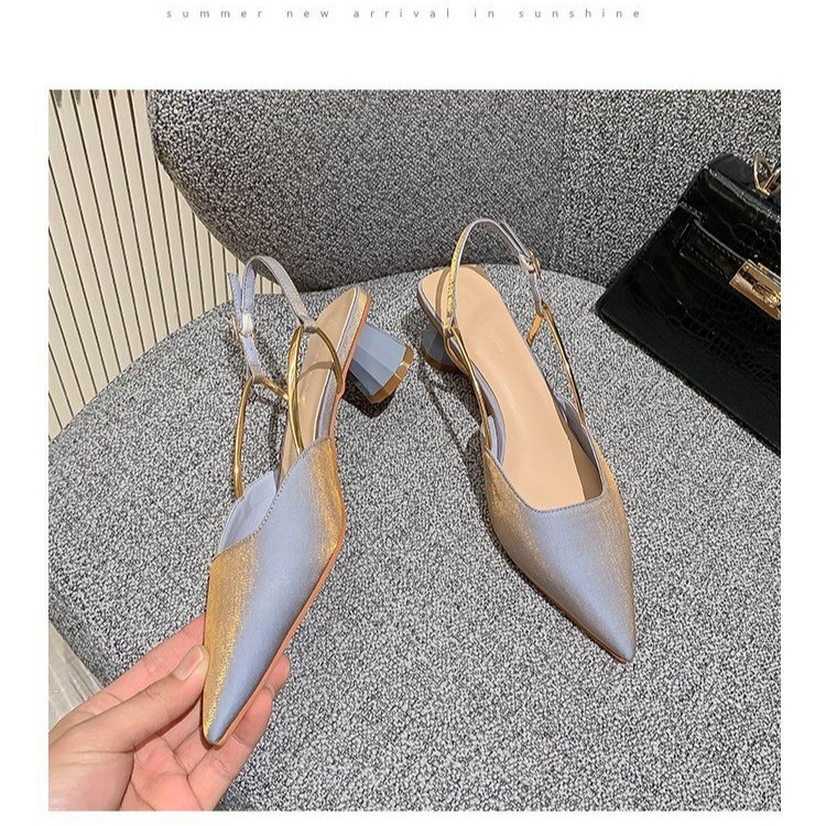 French Vintage Pointed-Toe San - Vintage And Modern Fashion 리뷰 및 가격