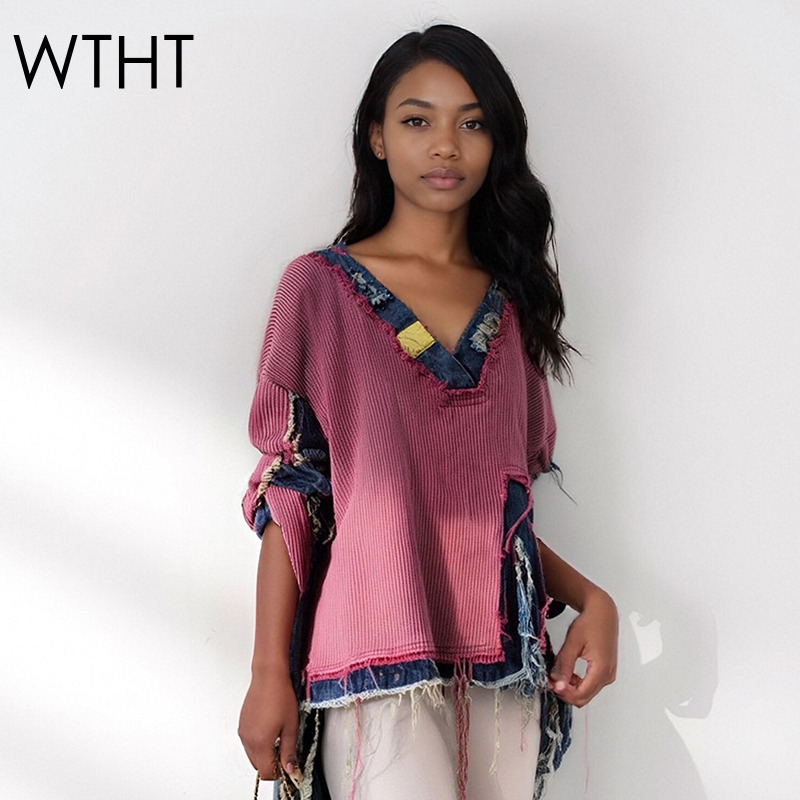 WTHT Fashion Women's Spliced D - Vintage Fashion Influencer 리뷰 및 가격