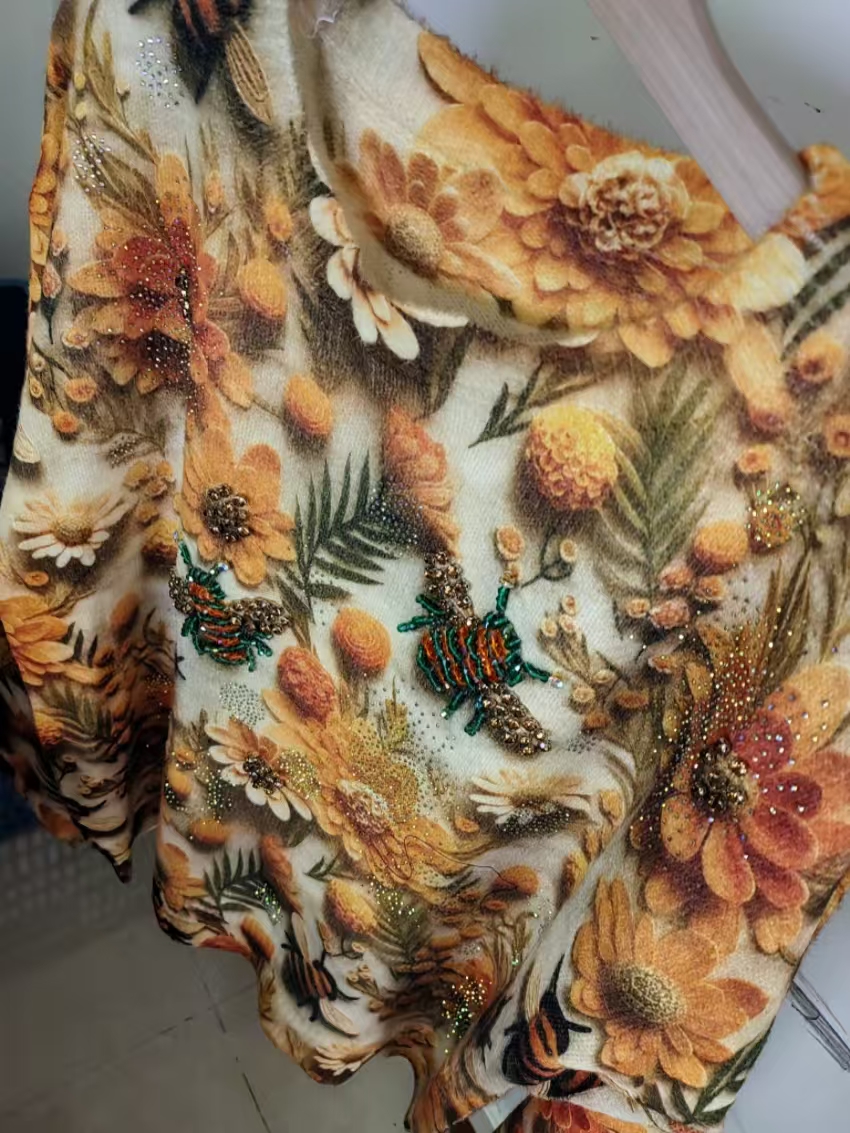 Real Photo Diamond Stitch Knit - Vintage Fashion Trends 2025 리뷰 및 가격