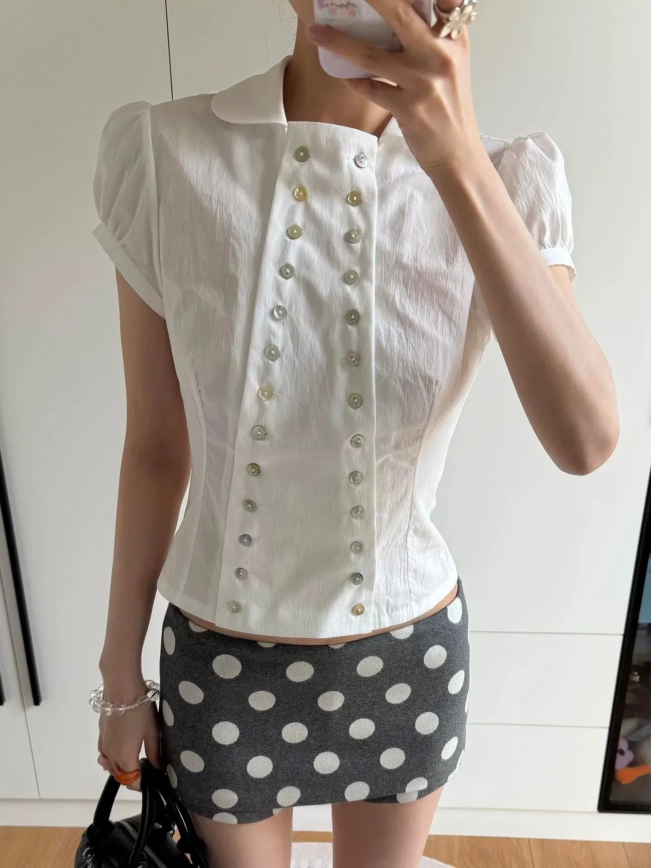 Y2K Aesthetic Peter Pan Collar - Vintage Fashion Korea 리뷰 및 가격