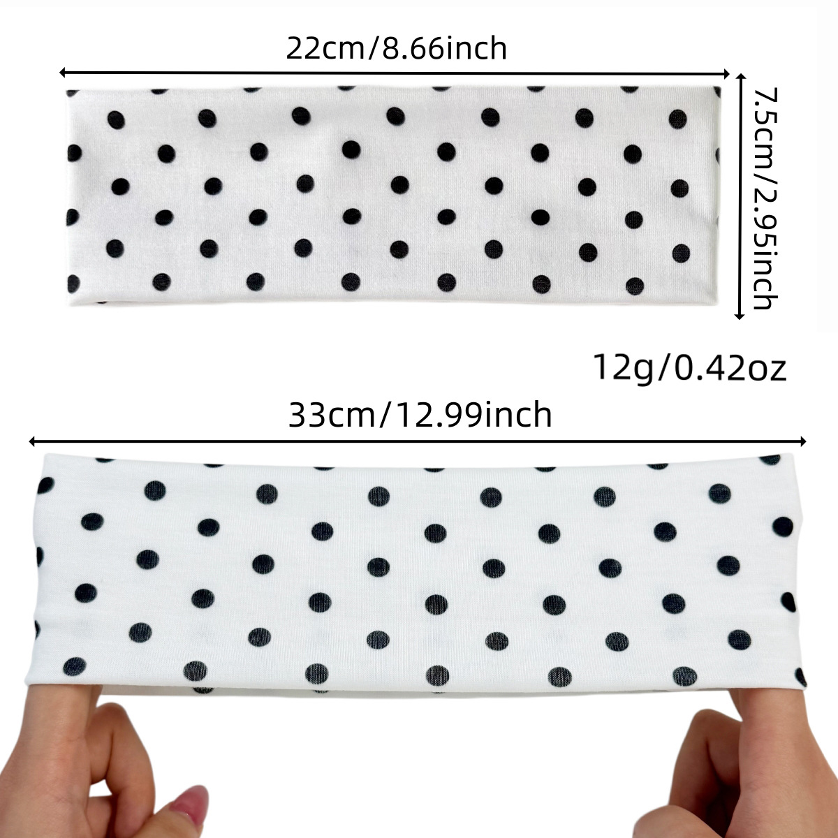 Retro Polka Dot Headbands For  - Vintage Fashion Tiktok 리뷰 및 가격