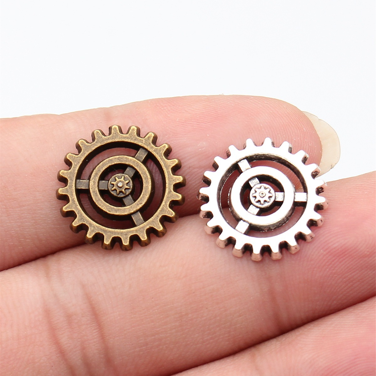 Steampunk Charms Gear Pendants - Vintage Fashion Tags 리뷰 및 가격