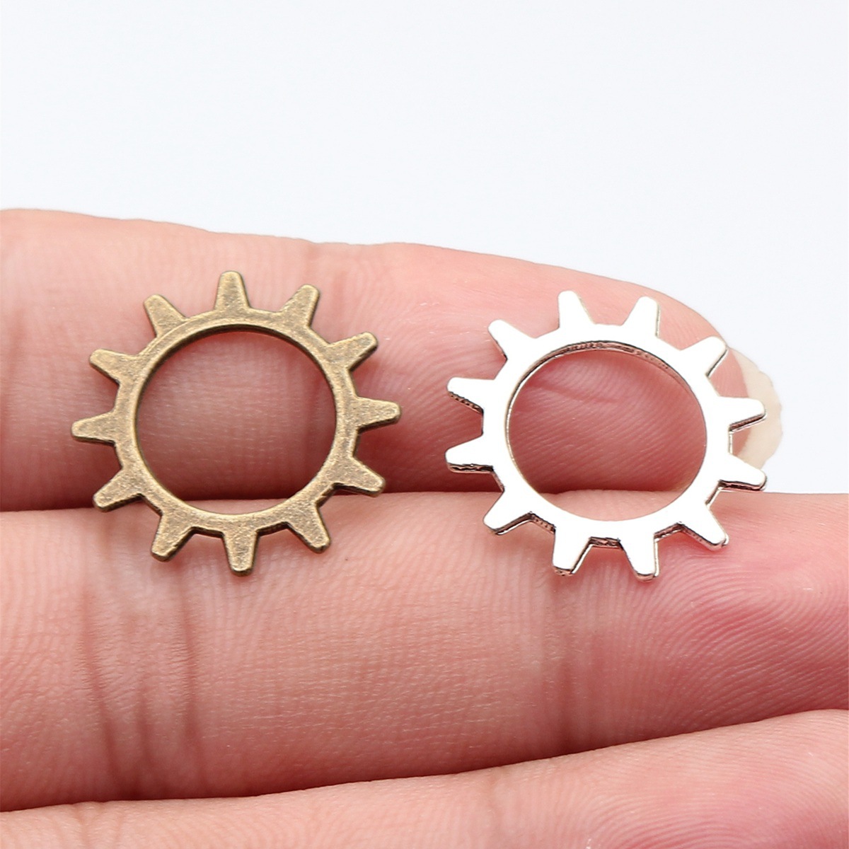 Steampunk Charms Gear Pendants - Vintage Fashion Tags 리뷰 및 가격