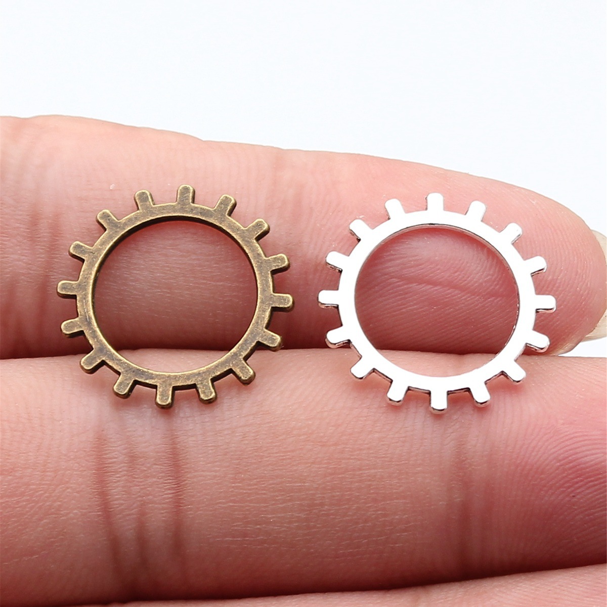 Steampunk Charms Gear Pendants - Vintage Fashion Tags 리뷰 및 가격