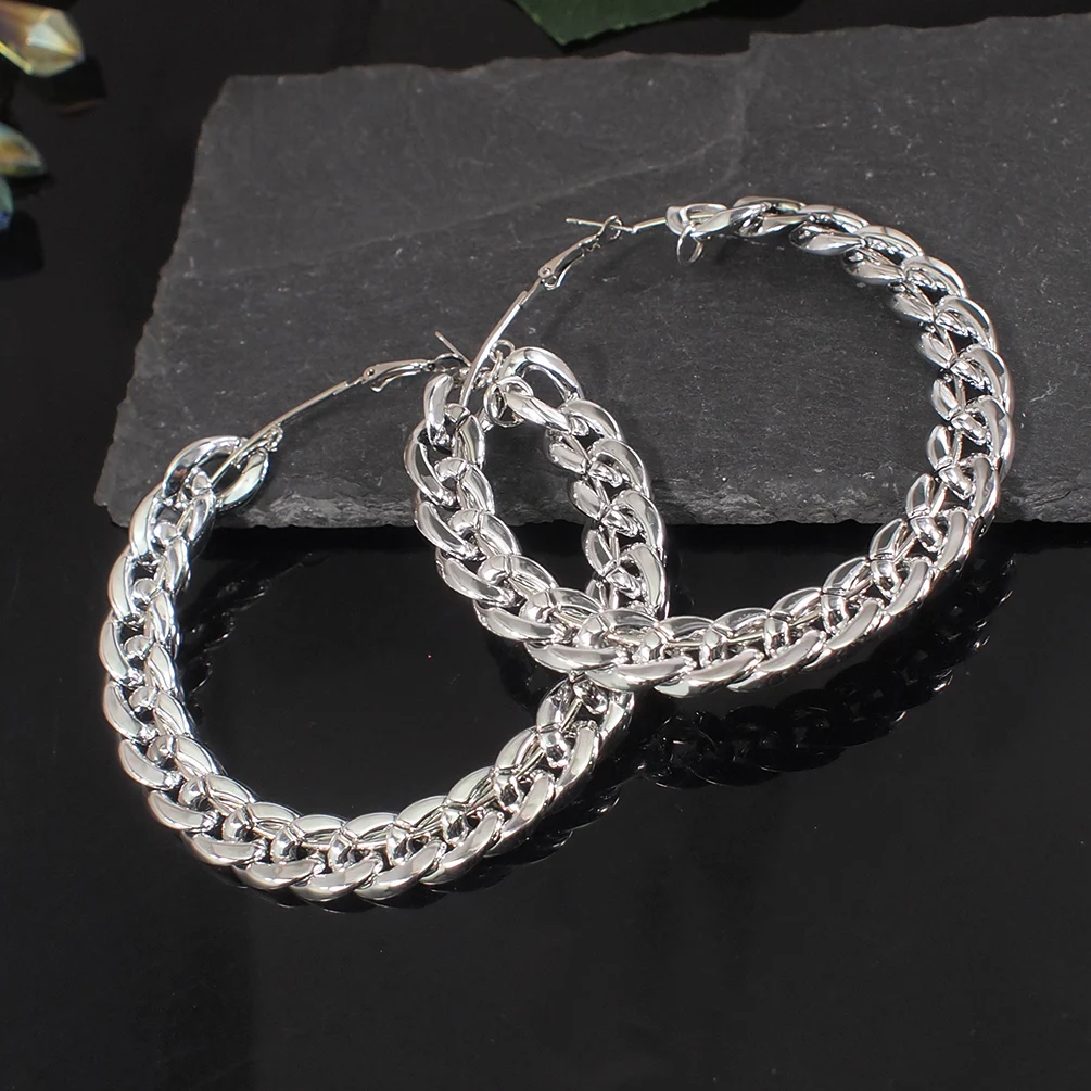 Korea Fashion Gold Color Chain - Vintage Fashion Korea 리뷰 및 가격