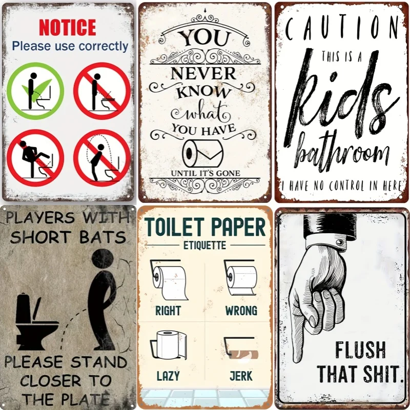 Funny Word Bathroom Decor Wari - Vintage Fashion Plates 리뷰 및 가격