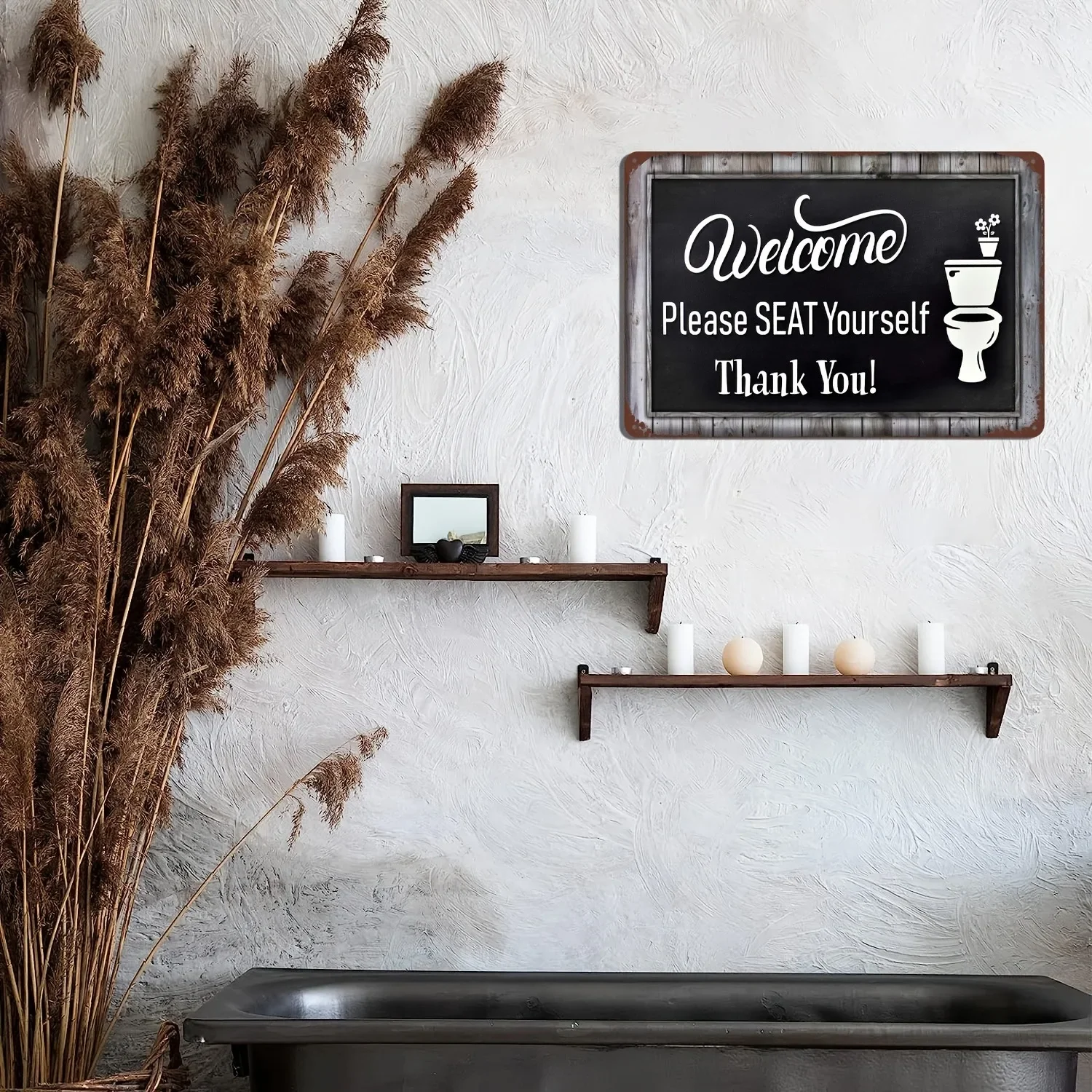 Funny Word Bathroom Decor Wari - Vintage Fashion Plates 리뷰 및 가격