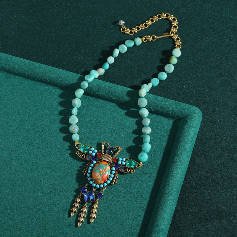 Natural Stone Chain Pendants A - Vintage Fashion Trends 2025 리뷰 및 가격