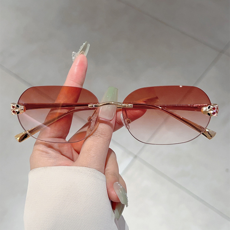 ZXIAC Trend Retro Rimless Squa - Vintage Fashion Tiktok 리뷰 및 가격